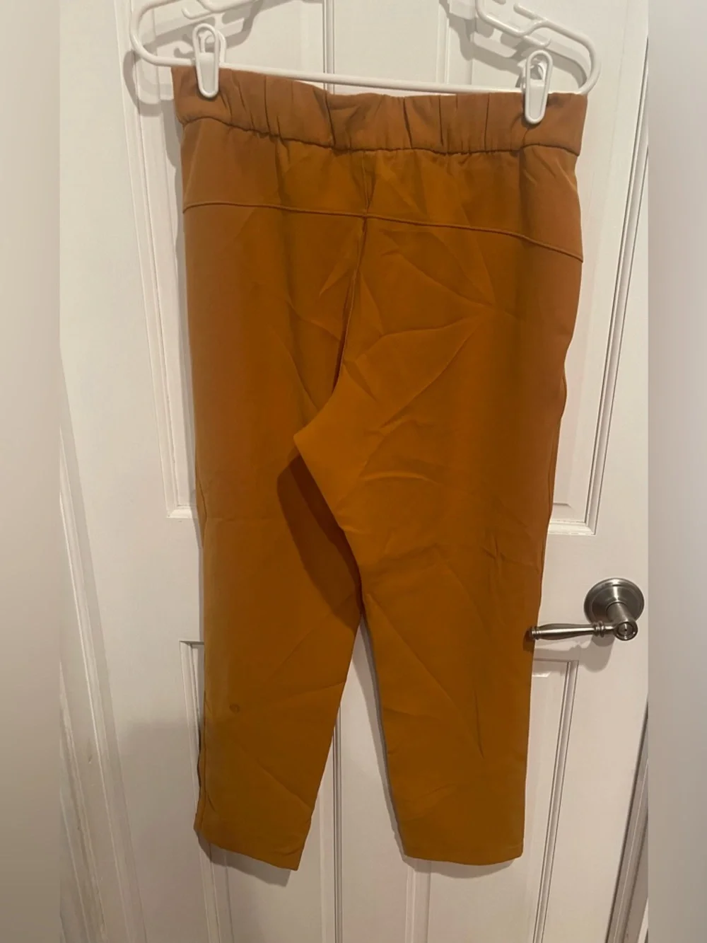 LuluLemon On The Fly athletica Drawstring Waist Pants - Burnt Orange (Gold) 8